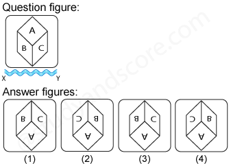 Non verbal reasoning, water images practice questions with detailed solutions, water images question and answers with explanations, Non-verbal series, water images tips and tricks, practice tests for competitive exams, Free water images practice questions